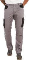 Mens lightweight utility cargo pants with multiple pockets for work and construction.